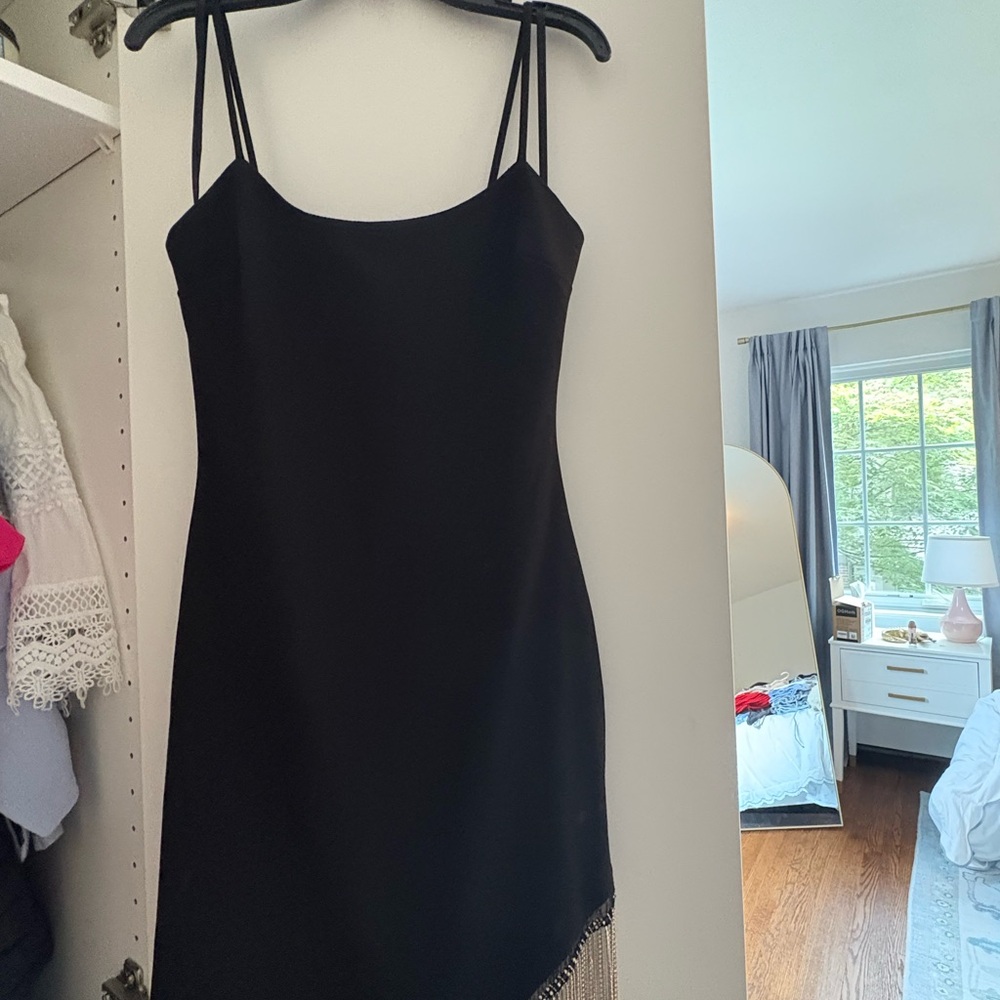 City Studio Black Mini Dress